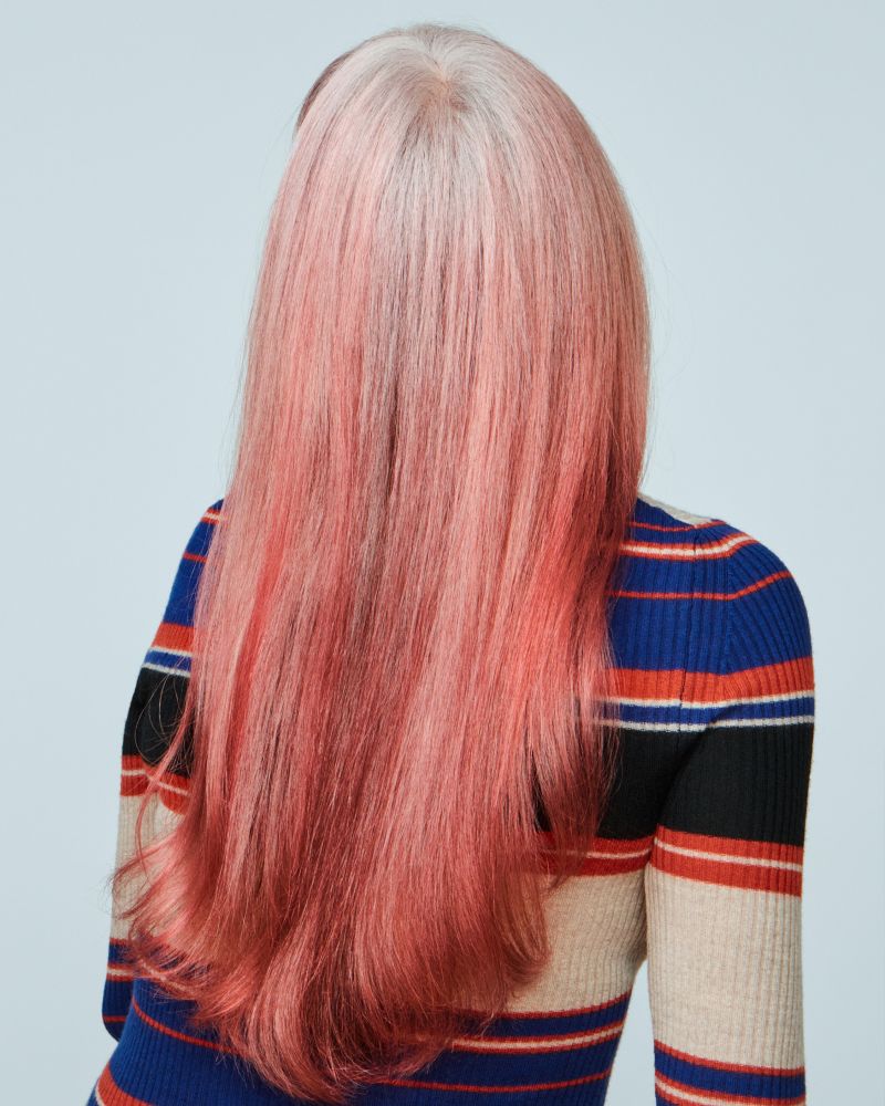 Burnt peach bleach london discount